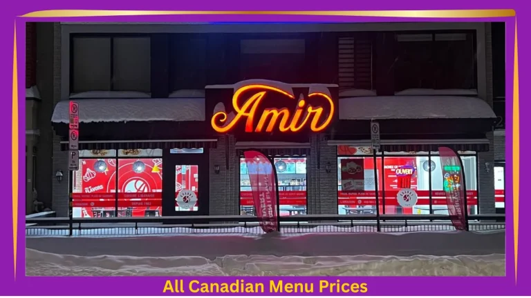 Amir Menu Prices In Canada 7 Amir Restaurant Menu With Prices In Canada