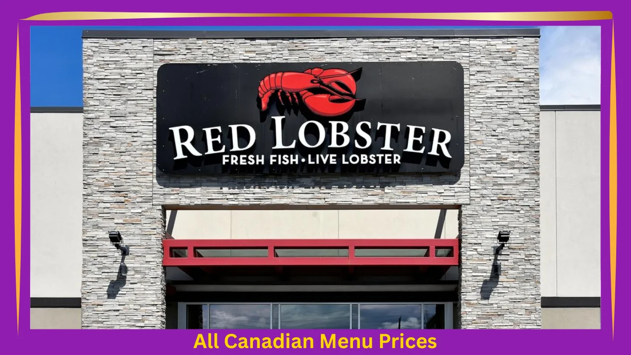 Red Lobster Menu With Prices In Canada