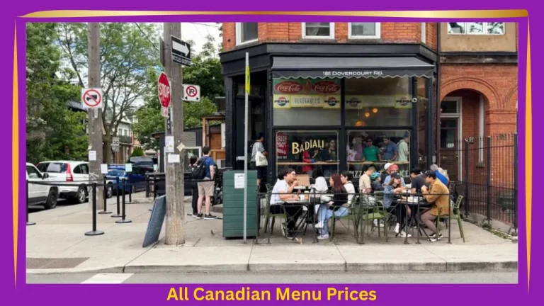 Pizzeria Badiali Menu With Prices In Canada