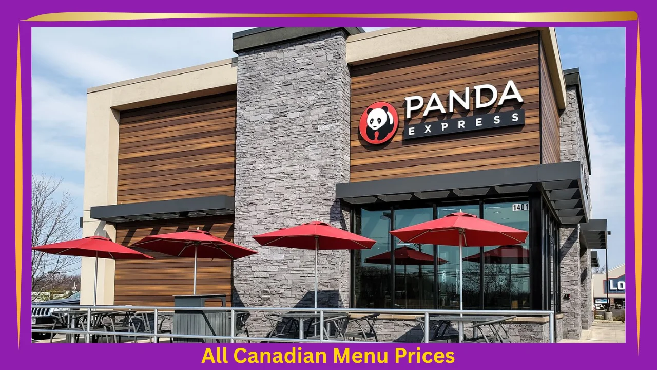 Panda Express Menu With Prices In Canada
