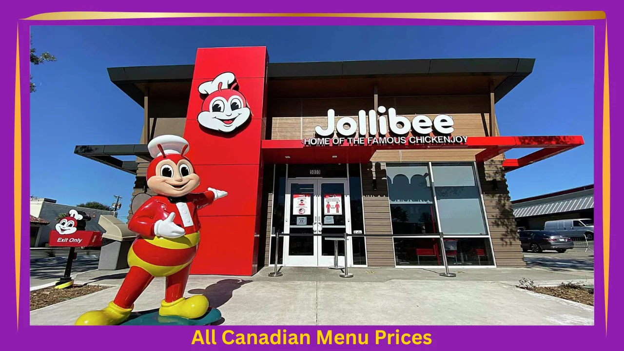 Jollibee Menu With Prices In Canada
