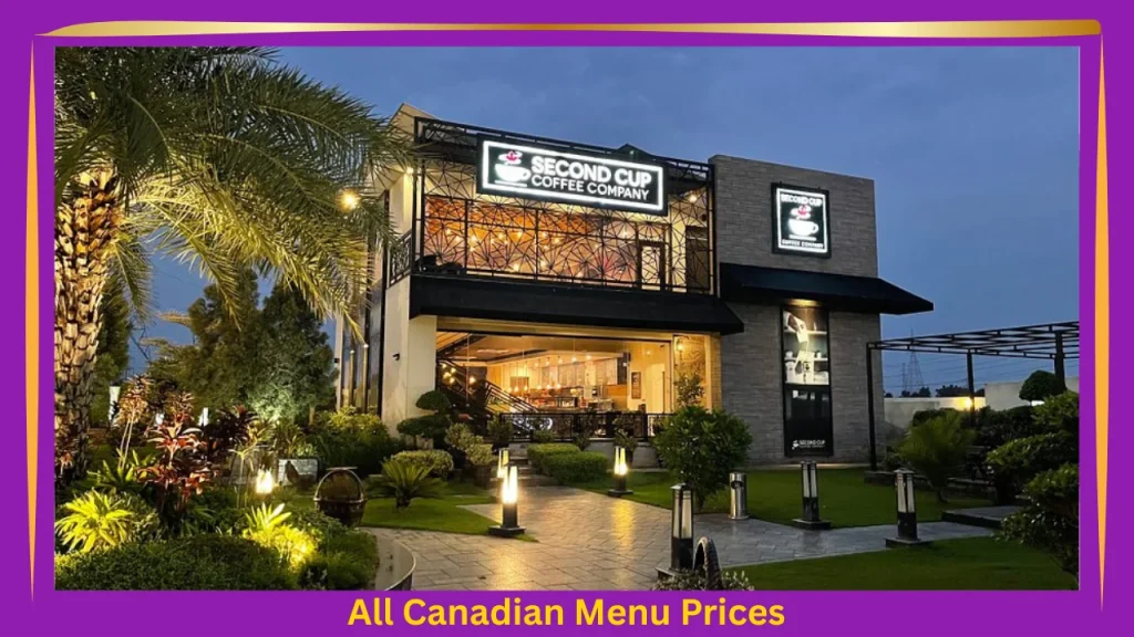 Second Cup Cafe Menu Prices In Canada 12 Second Cup Cafe Menu Prices In Canada