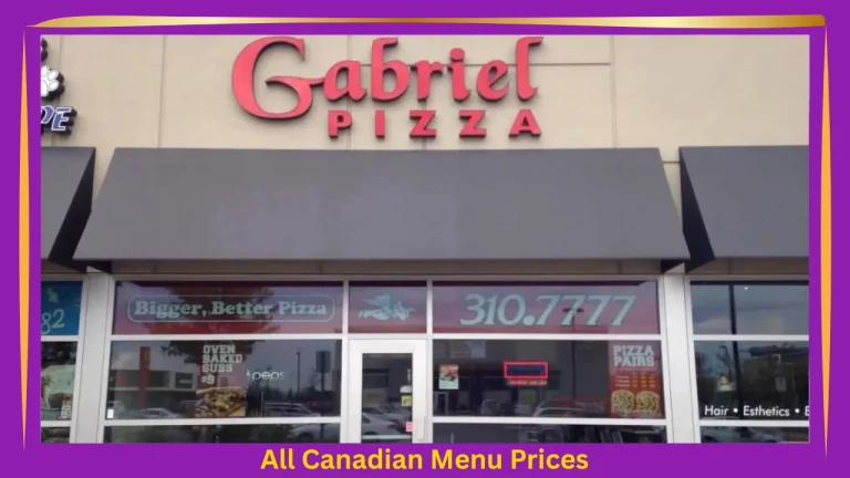 Gabriel Pizza Menu Prices In Canada 4 Gabriel Pizza Menu Prices In Canada