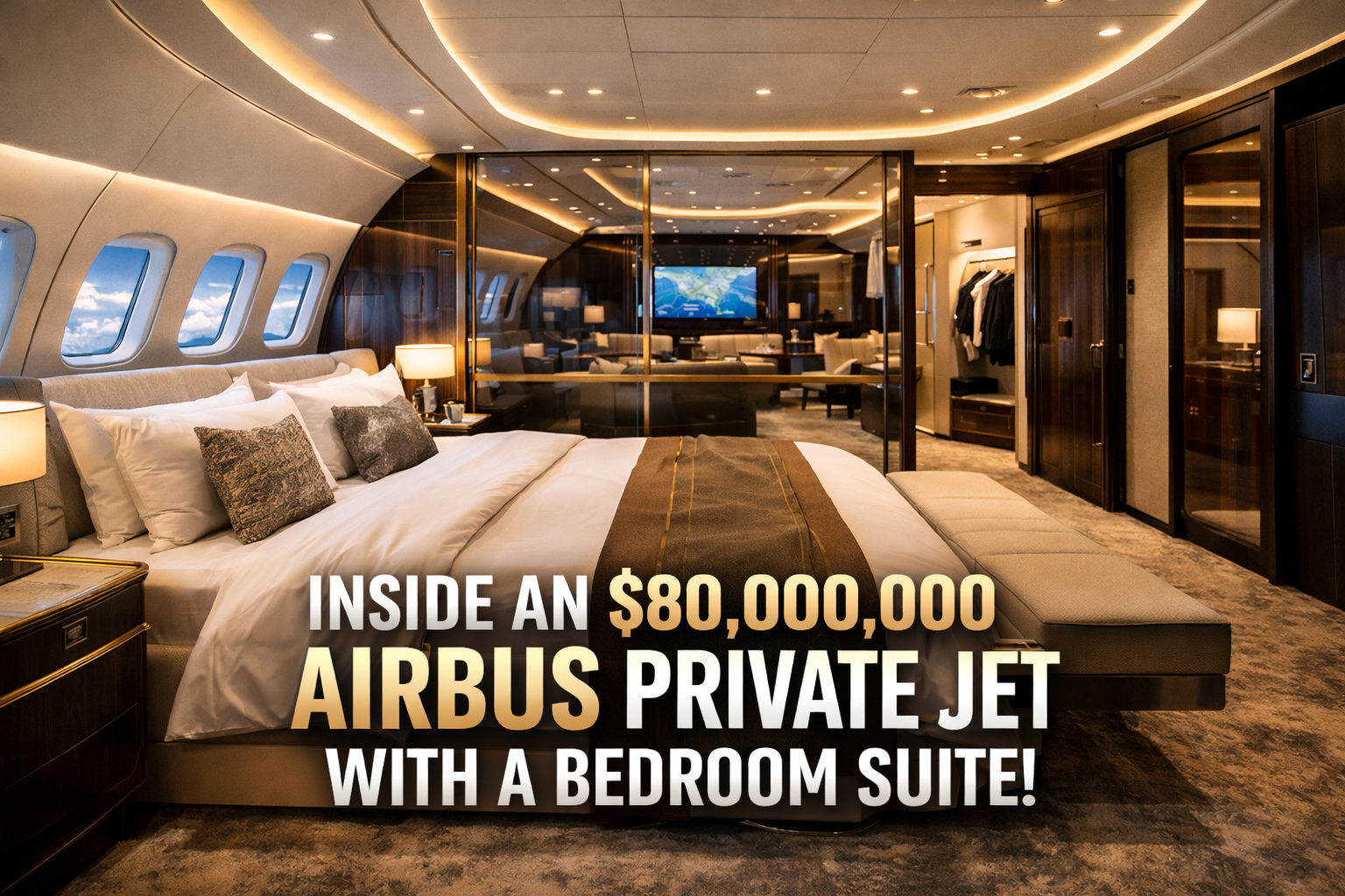 Private Jet Interior
