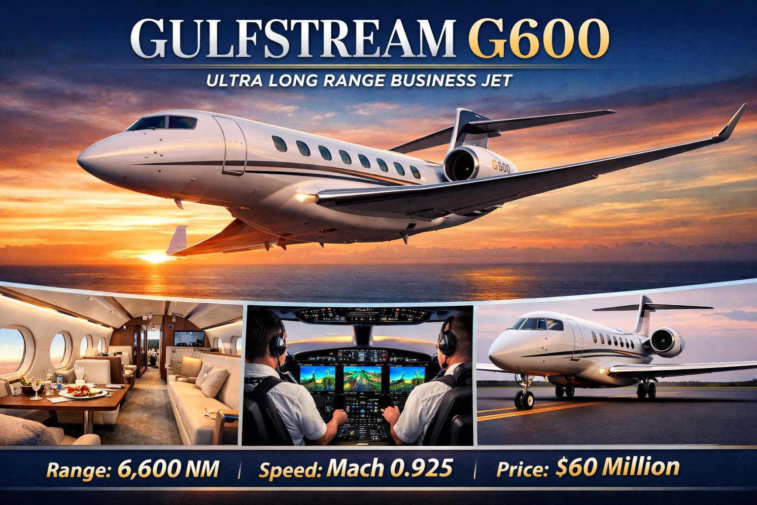 The $60 Million Gulfstream G600